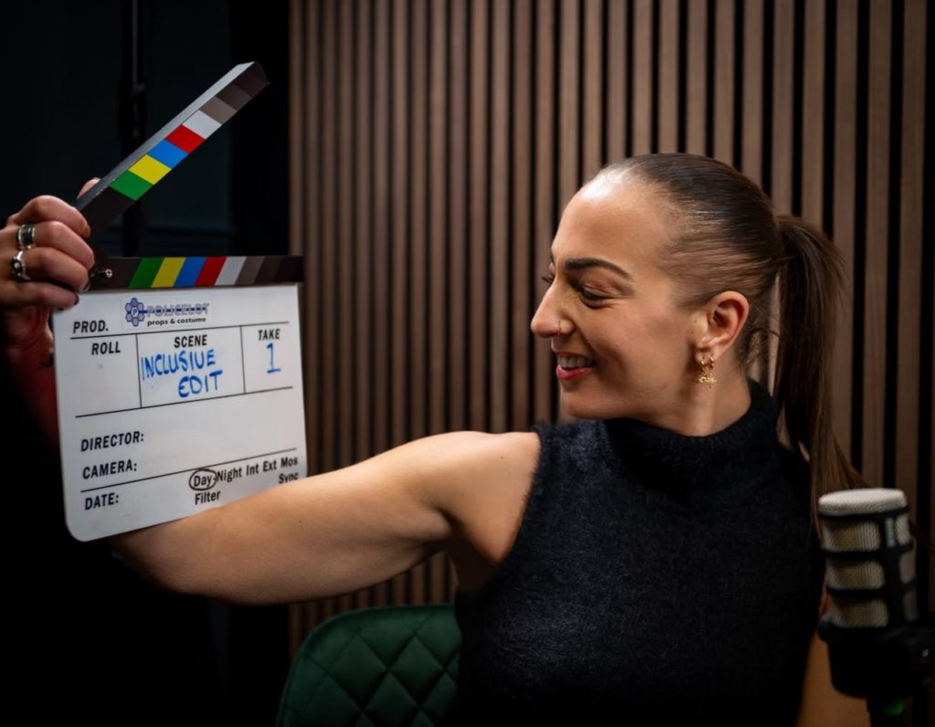 The Inclusive Edit filming a travel story
