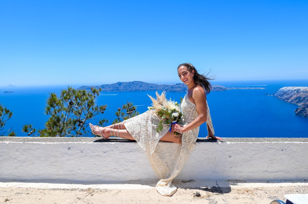 Crochet Dress | Santorini Wedding Dress | Adaptive Bridalwear | Luiz Faye