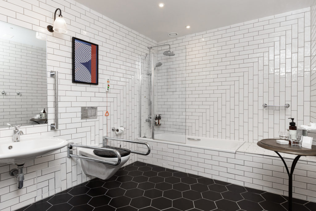 Kimpton Clocktower Accessible Bathroom | The Inclusive Edit