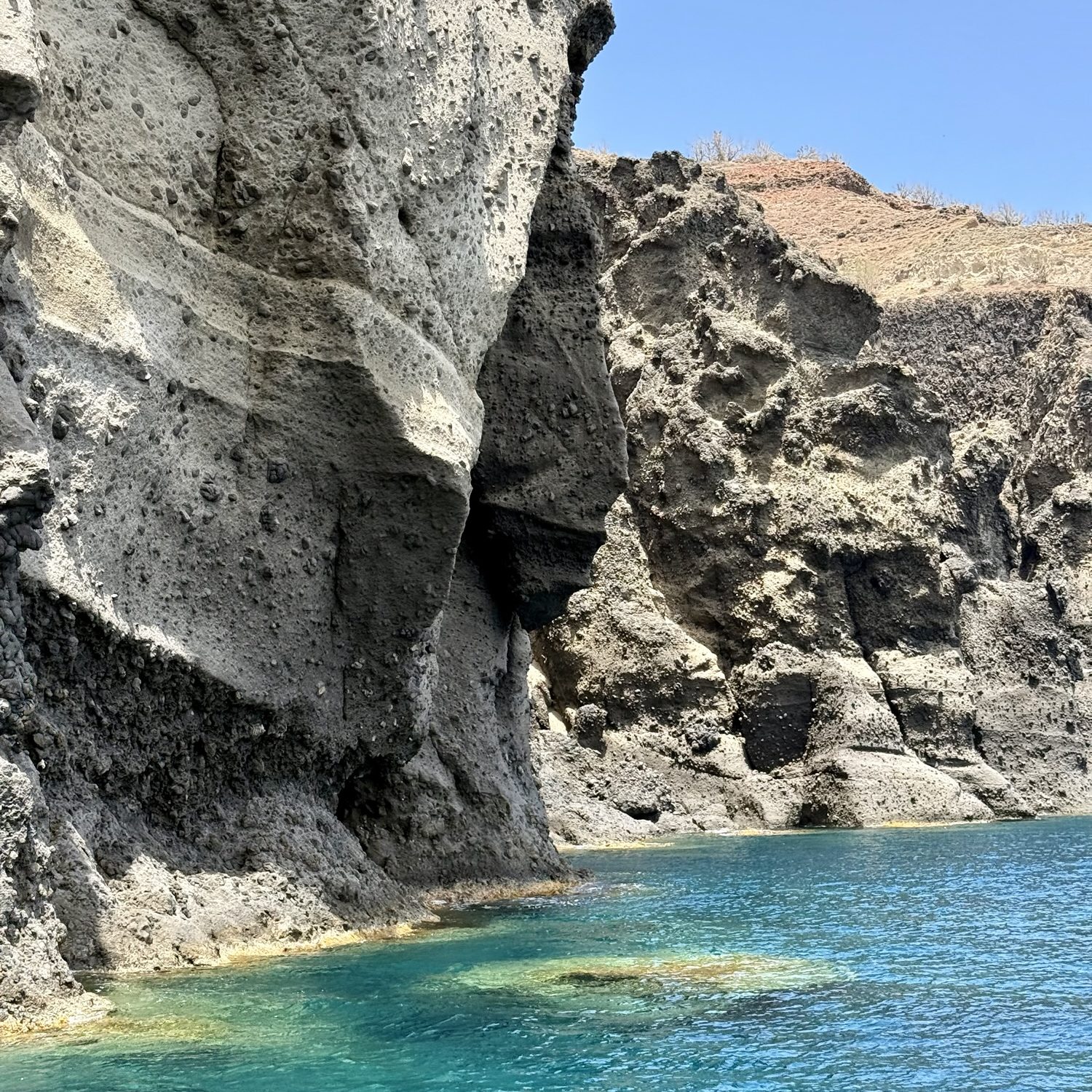 Santorini Cliffs | White Beach