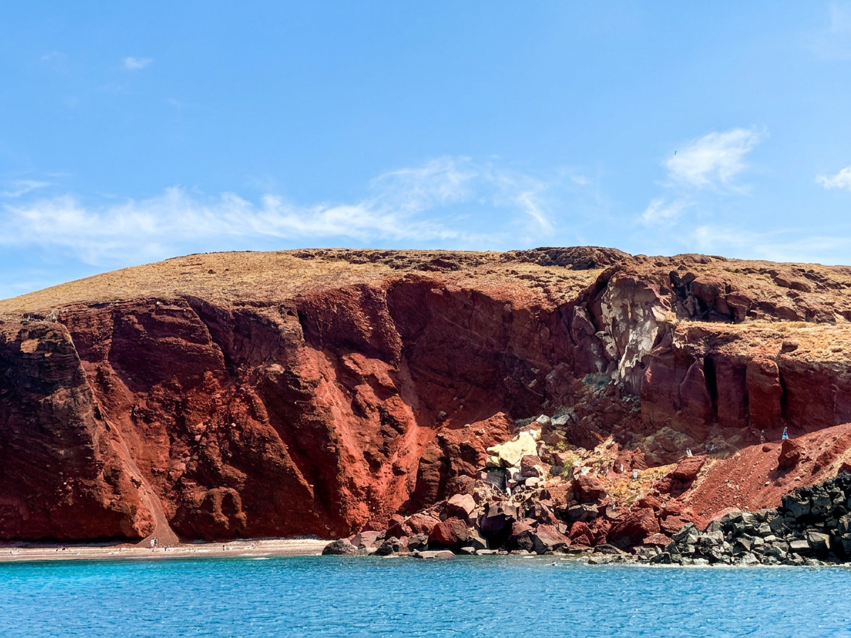 Red Beach Santorini | Caldera Cliffs Red Beach Santorini | Caldera Cliffs