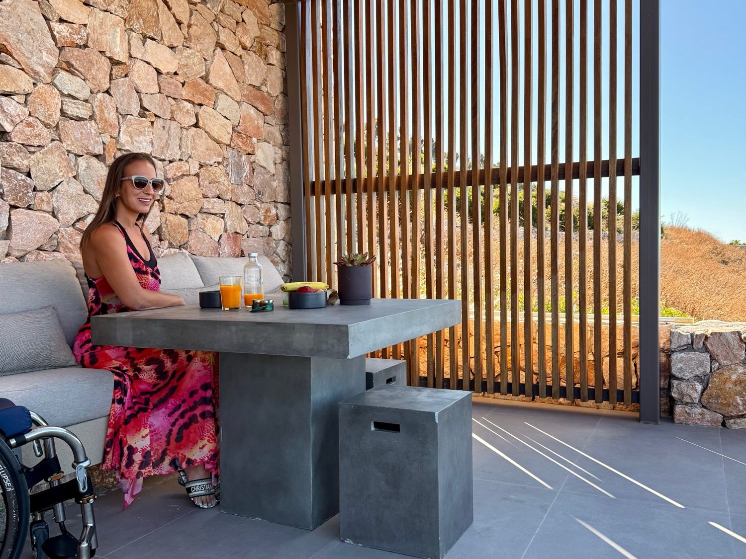 Santorini Sky Breakfast | The Inclusive Edit