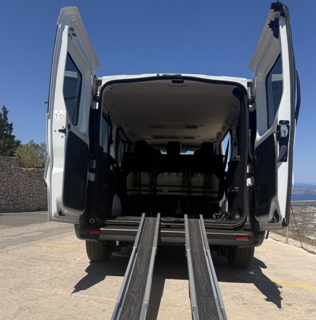 Santorini Experts Accessible Private Tour Van