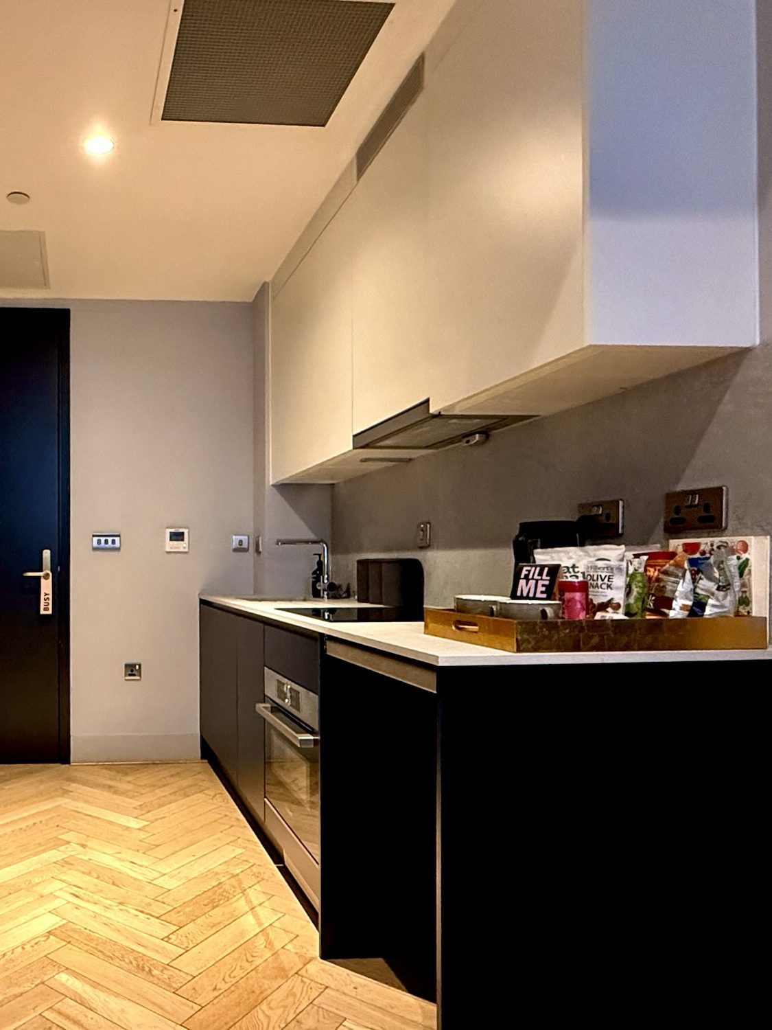 Accessible room | Living Space | Kitchen at LEVEN Manchester | The Inclusive Edit