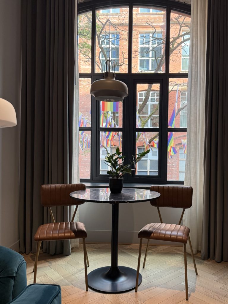 Accessible room | Living Space at LEVEN Manchester | The Inclusive Edit
