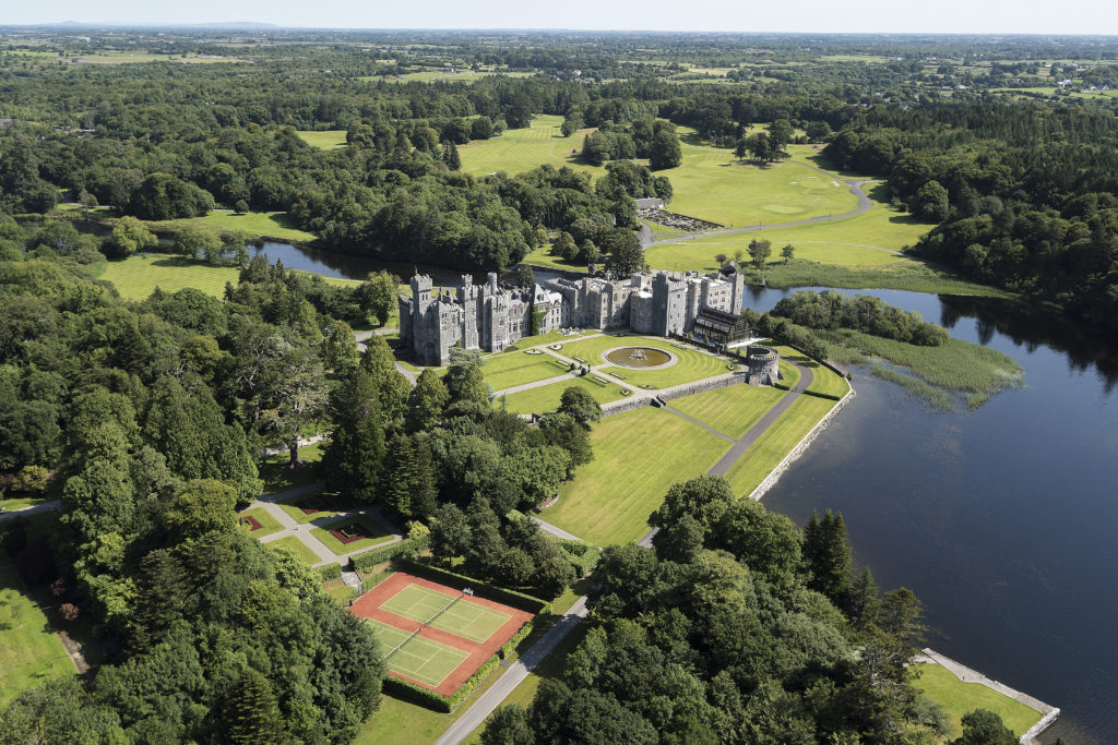 Ashford Castle Bird's Eye View