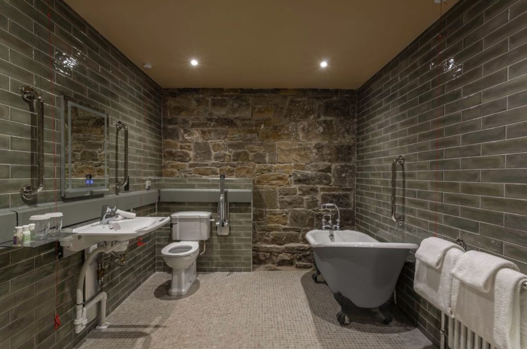 Castle Leslie Hotel Accessible Bathroom